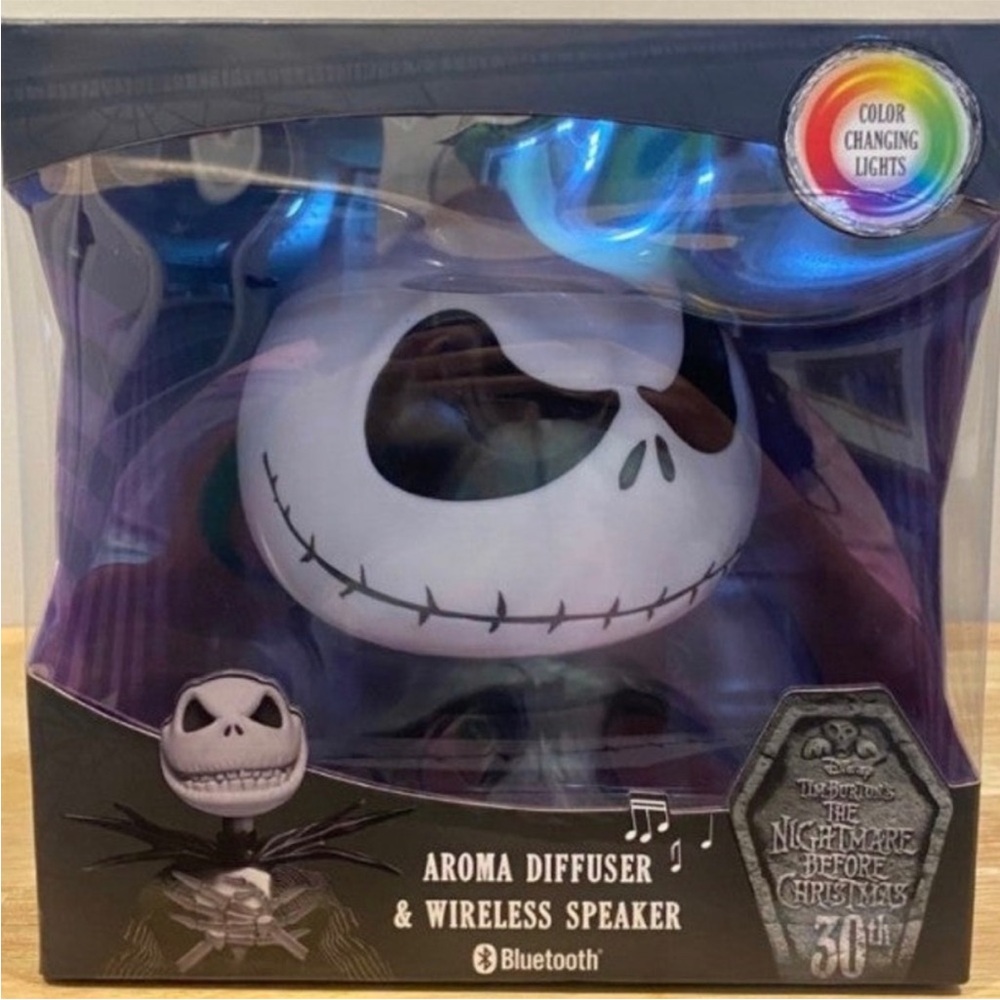 Disney Nightmare Before Christmas Jack Skellington Aroma Diffuser & BT Speaker